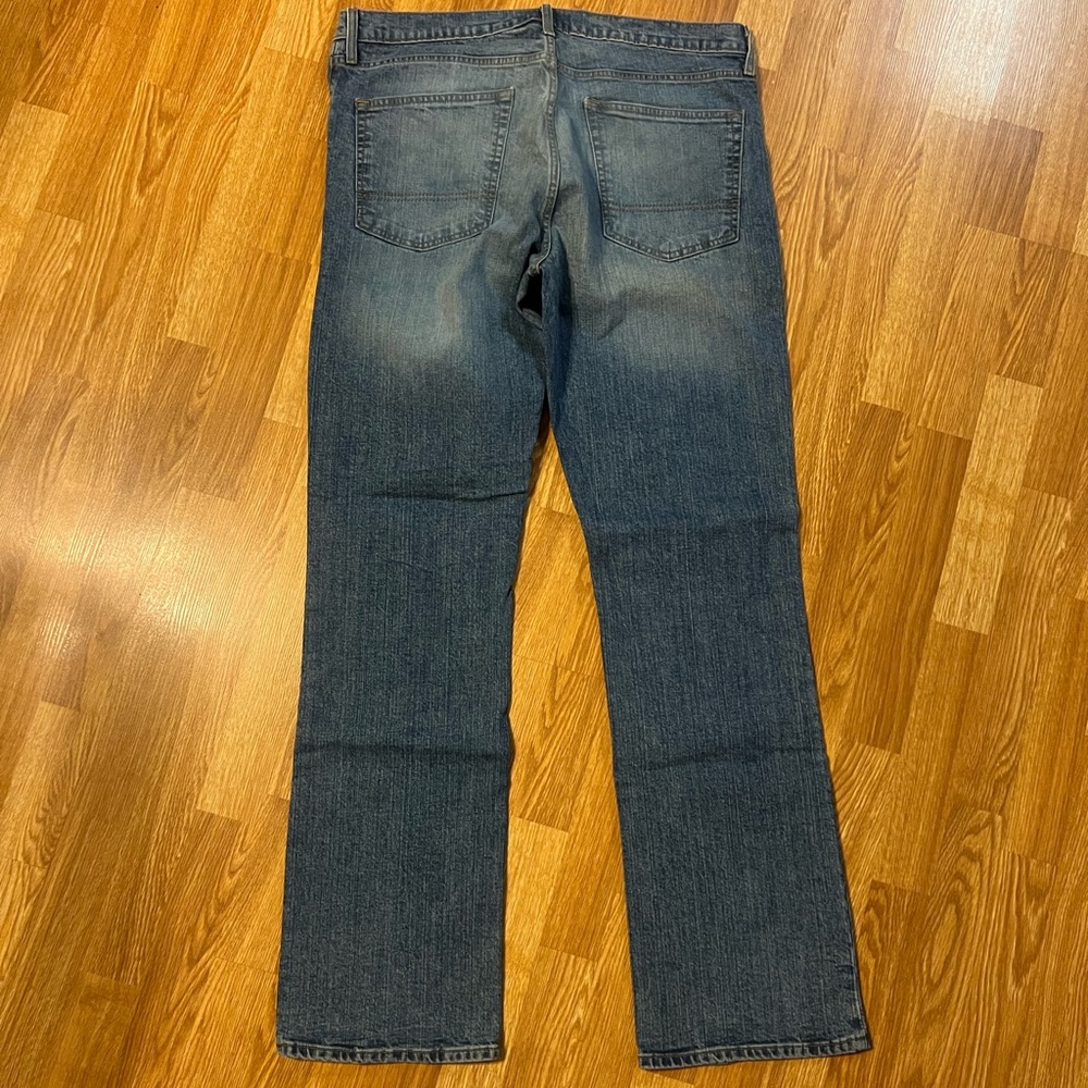 Arizona Jean Company Men's Bootcut Jeans in Deep Blue